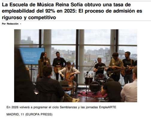 NOTICIASDE: La alianza que lleva el poder transformador de la música al ámbito organizacional